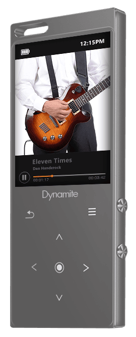 נגן Samvix Dynamite 8GB כסף