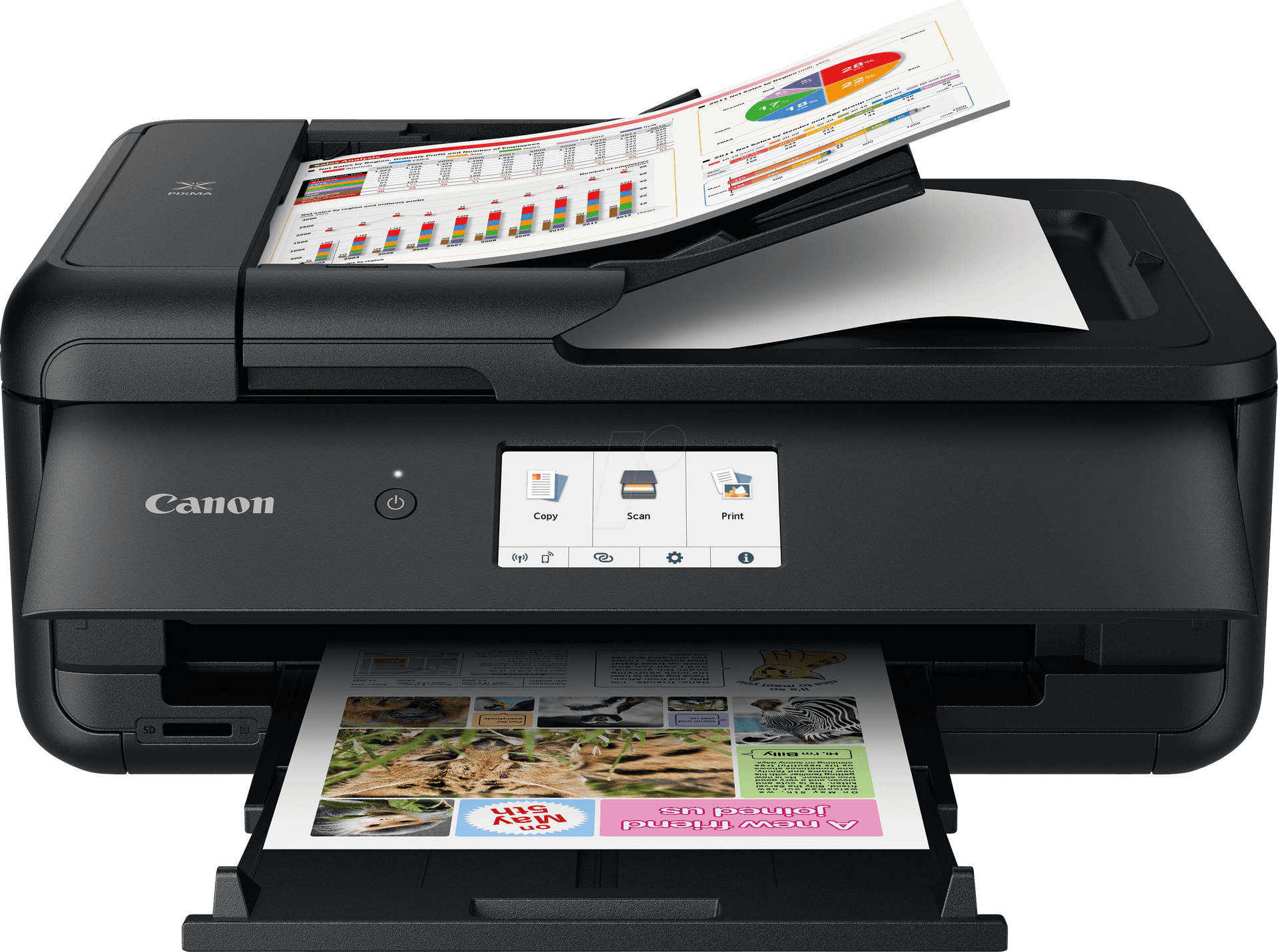 מדפסת ‏הזרקת דיו Canon PIXMA TS9550 פורמט רחב A3