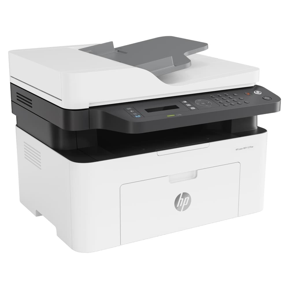 מדפסת ‏לייזר HP Laser MFP 137fnw 4ZB84A