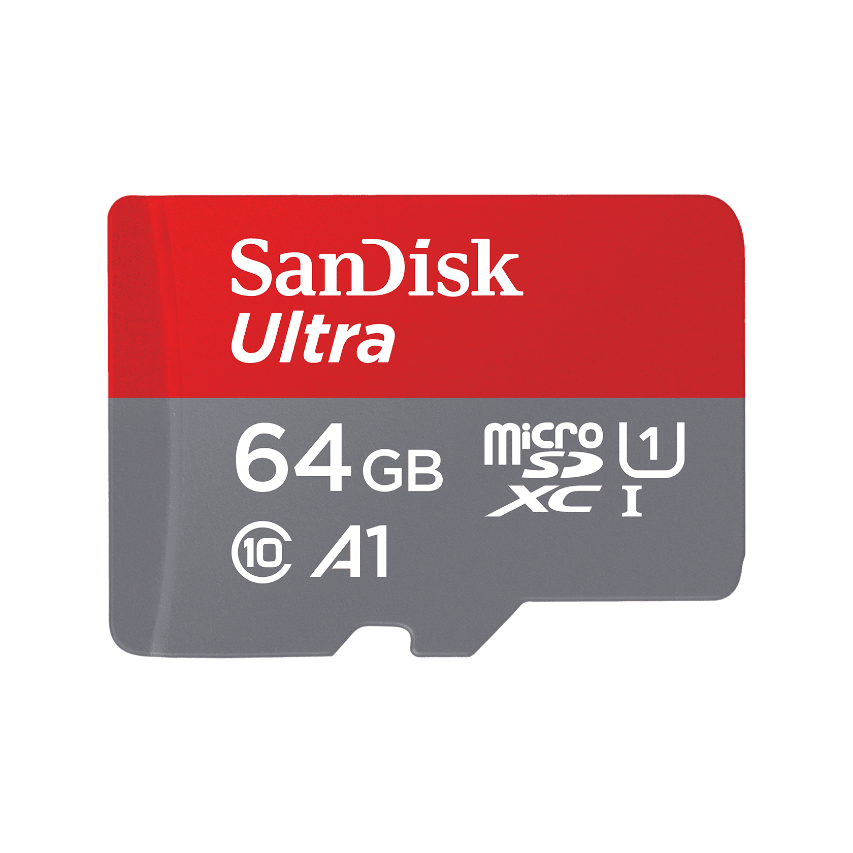 כרטיס זיכרון SanDisk Ultra SDSQUA4-064G Micro SD 120MB/s Class 10 A1 נפח 64GB