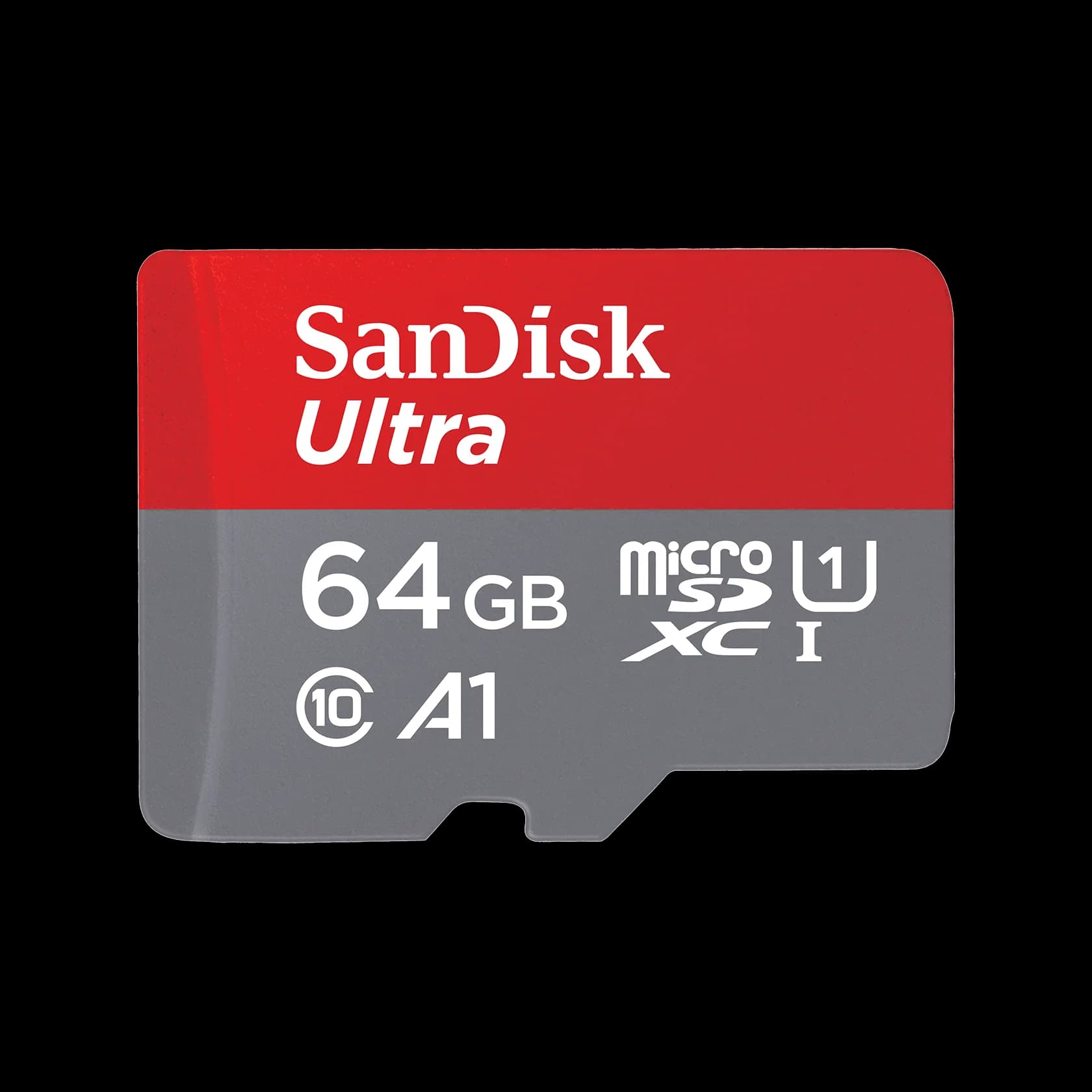כרטיס זיכרון SanDisk Ultra SDSQUA4-064G Micro SD 120MB/s Class 10 A1 נפח 64GB