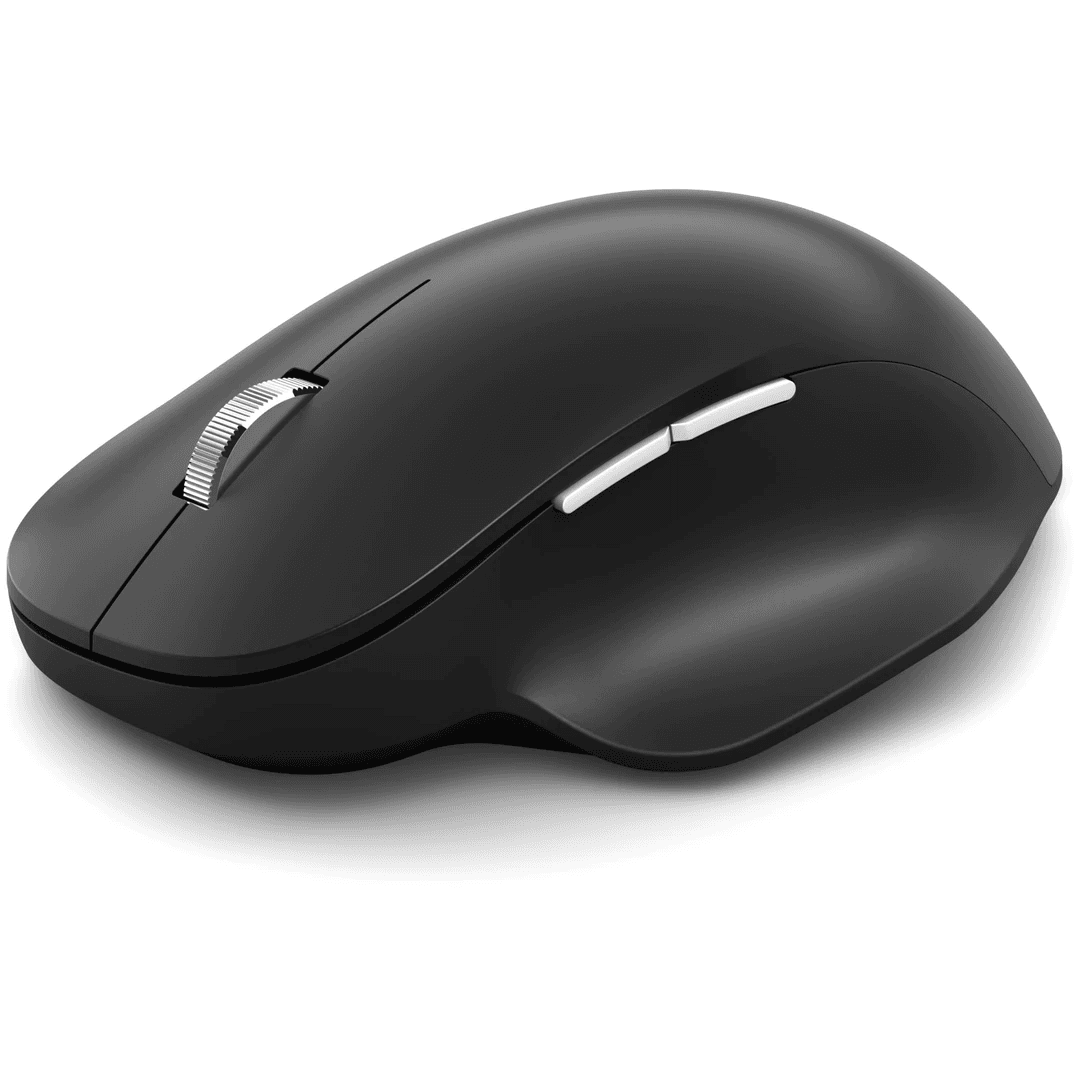 עכבר אלחוטי ארגונומי Microsoft Bluetooth Ergonomic Mouse מיקרוסופט - שחור מט