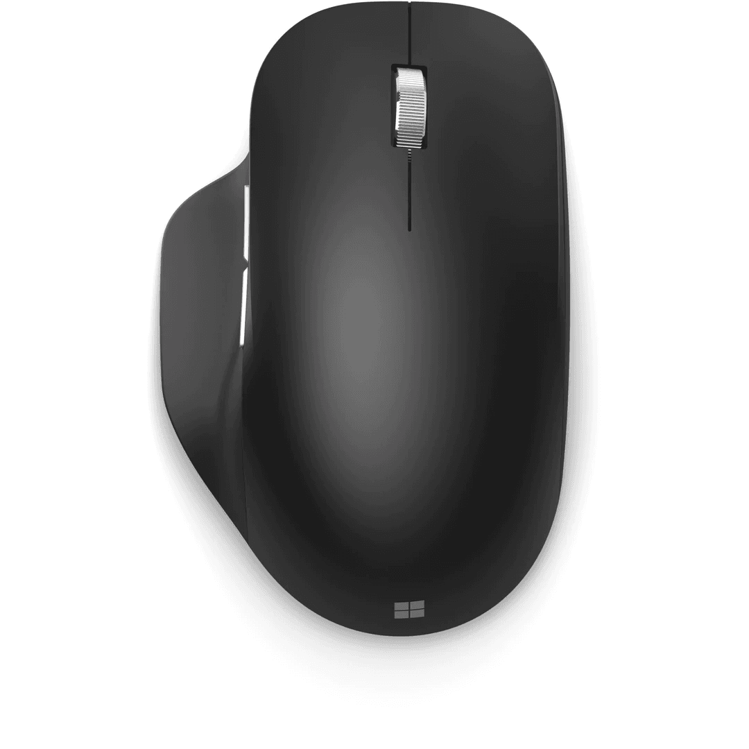 עכבר אלחוטי ארגונומי Microsoft Bluetooth Ergonomic Mouse מיקרוסופט - שחור מט