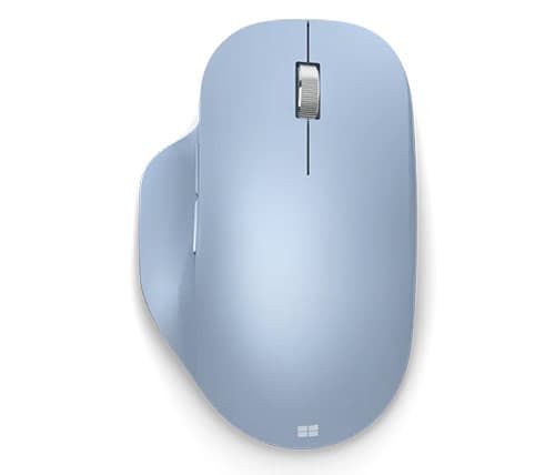 עכבר אלחוטי ארגונומי Microsoft Bluetooth Ergonomic Mouse מיקרוסופט - כחול פסטל