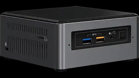 מחשב נייח מיני Intel NUC 8 NUC8I3CYSM2 Mini PC נפח 240GB