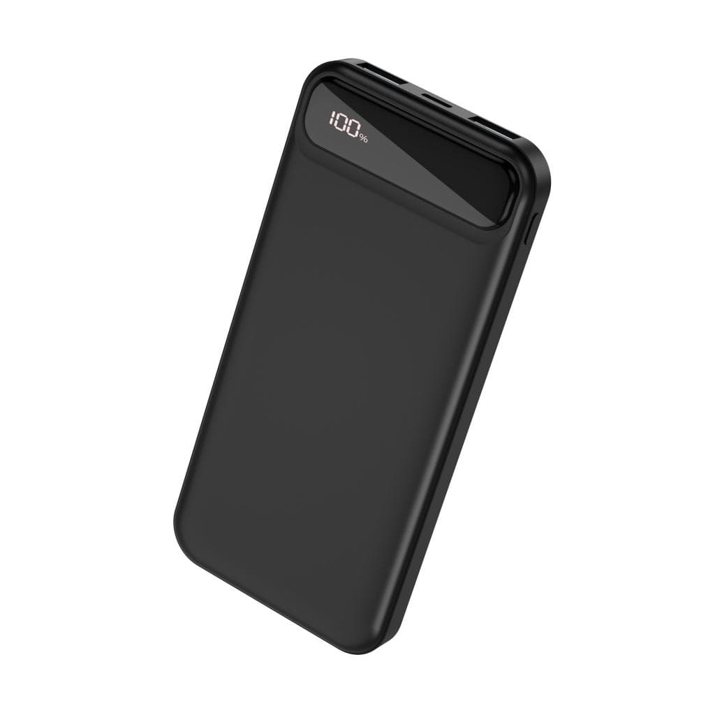 מטען נייד עם צג XO PR135 10,000mAh  שחור