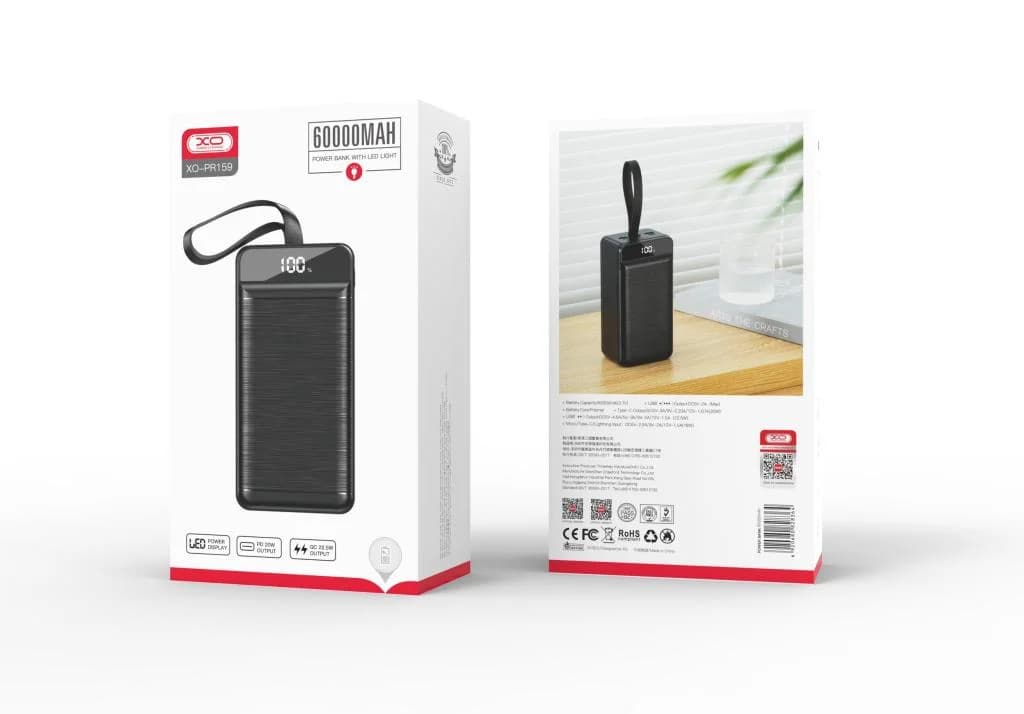 מטען נייד XO- PR159 60,000mAh
