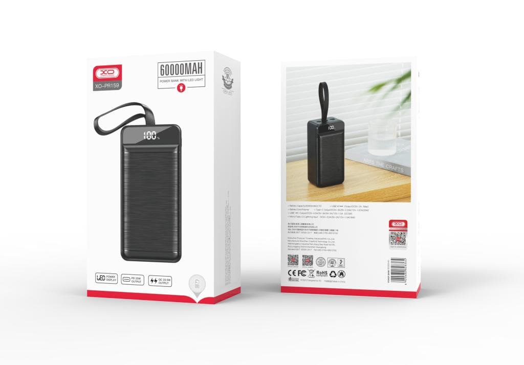 מטען נייד XO- PR159 60,000mAh