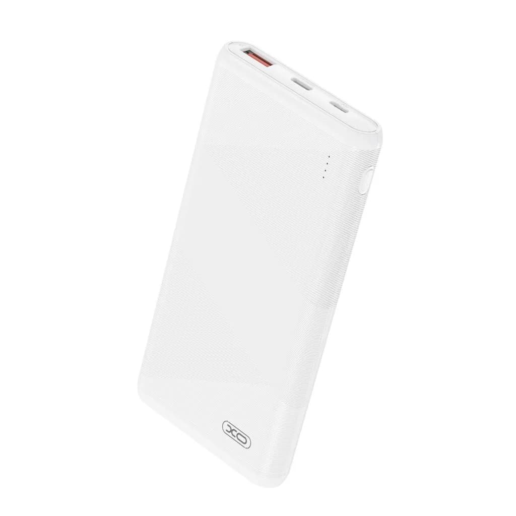 מטען נייד מהיר XO PR149 10,000mAh PD 20W + QC3.0 18W לבן