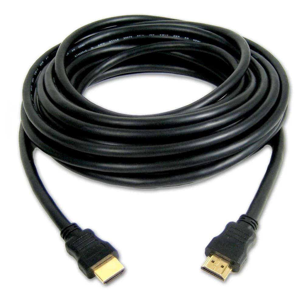 כבל HDMI 1.4 מוזהב באורך 10 מטר 4K