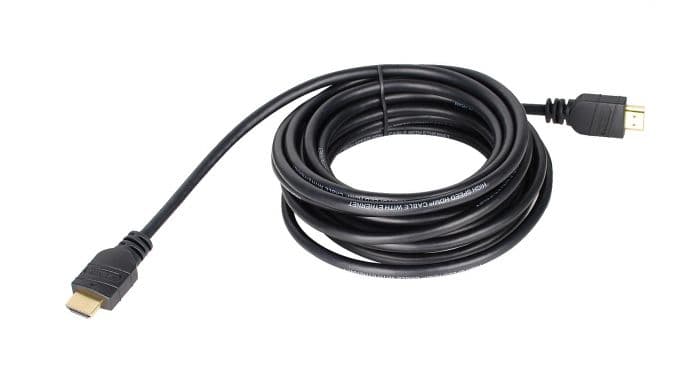 כבל HDMI 2.0 מוזהב באורך 5 מטר 4K