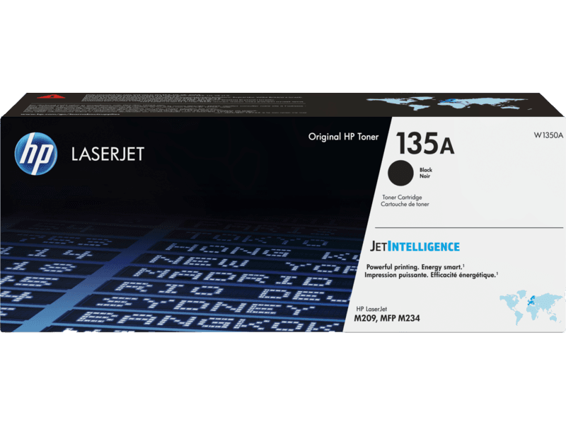 טונר שחור מקורי HP 135A W1350A (הספק 1,100 דף)