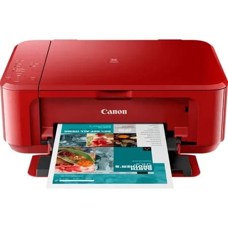 מדפסת הזרקת דיו Canon PIXMA MG3650S קנון (אדום)
