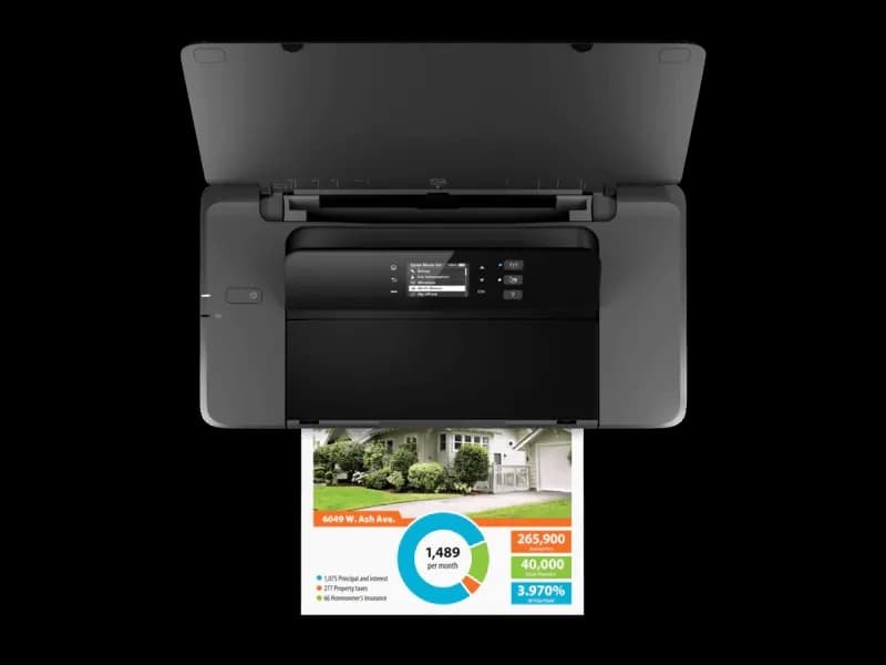 מדפסת ‏הזרקת דיו ניידת HP OfficeJet 202 N4K99C אייצ' פי