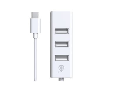 מפצל בחיבור TYPE-C ל-4 יציאות OnePlus NG6053 USB 2.0