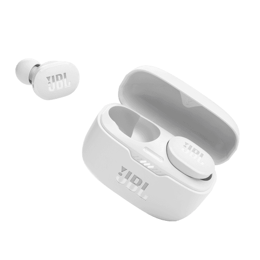 אוזניות אלחוטיות JBL TUNE 130NC TWS +מסנן רעשים לבן