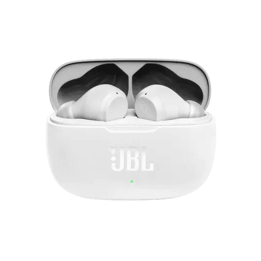 אוזניות אלחוטיות JBL Wave 200TWS True Wireless - לבן
