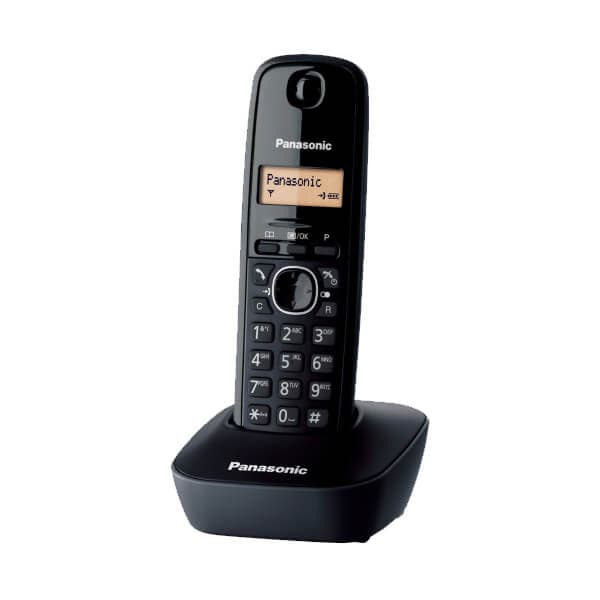 טלפון אלחוטי Panasonic KXTG1611 פנסוניק - צבע שחור