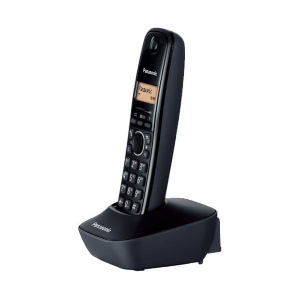 טלפון אלחוטי Panasonic KXTG1611 פנסוניק - צבע שחור