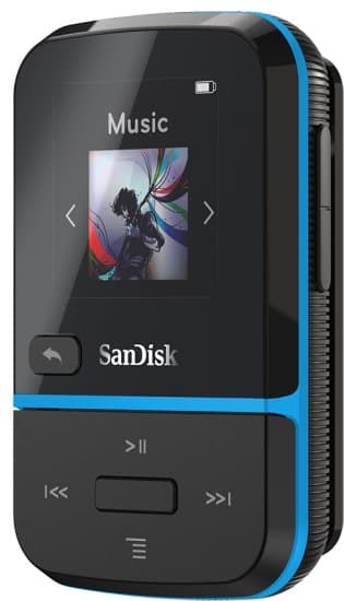 נגן SanDisk Clip Sport Go 32GB כחול