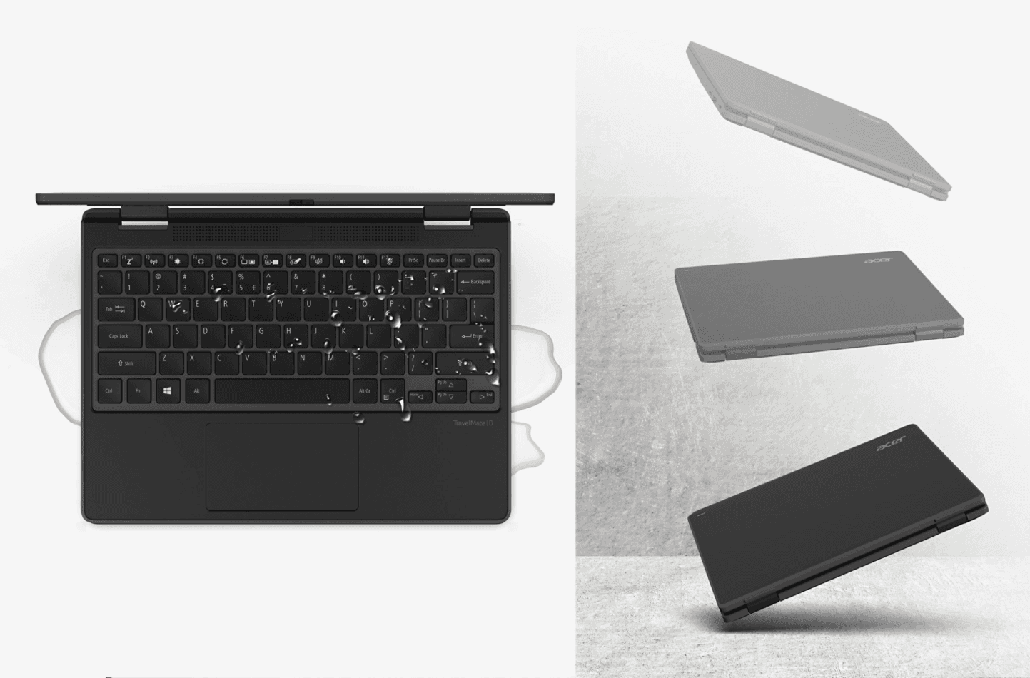 מחשב נייד Acer TravelMate B3 11.6 כולל מערכת הפעלה