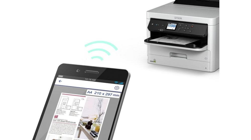 מדפסת ‏הזרקת דיו Epson Work Force PRO WF-M5299DW אפסון