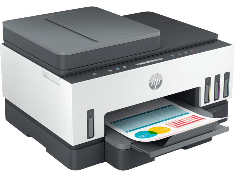 מדפסת ‏הזרקת דיו HP Smart Tank 750 6UU47A אייצ'פי