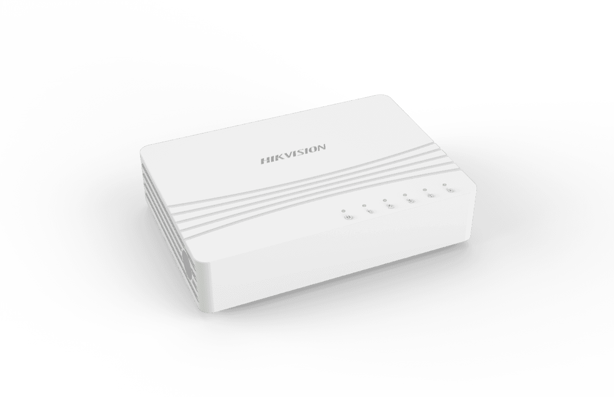 מתג שולחני לא מנוהל 5 יציאות HikVision DS-3E0505D-E 10/100/1000Mbps