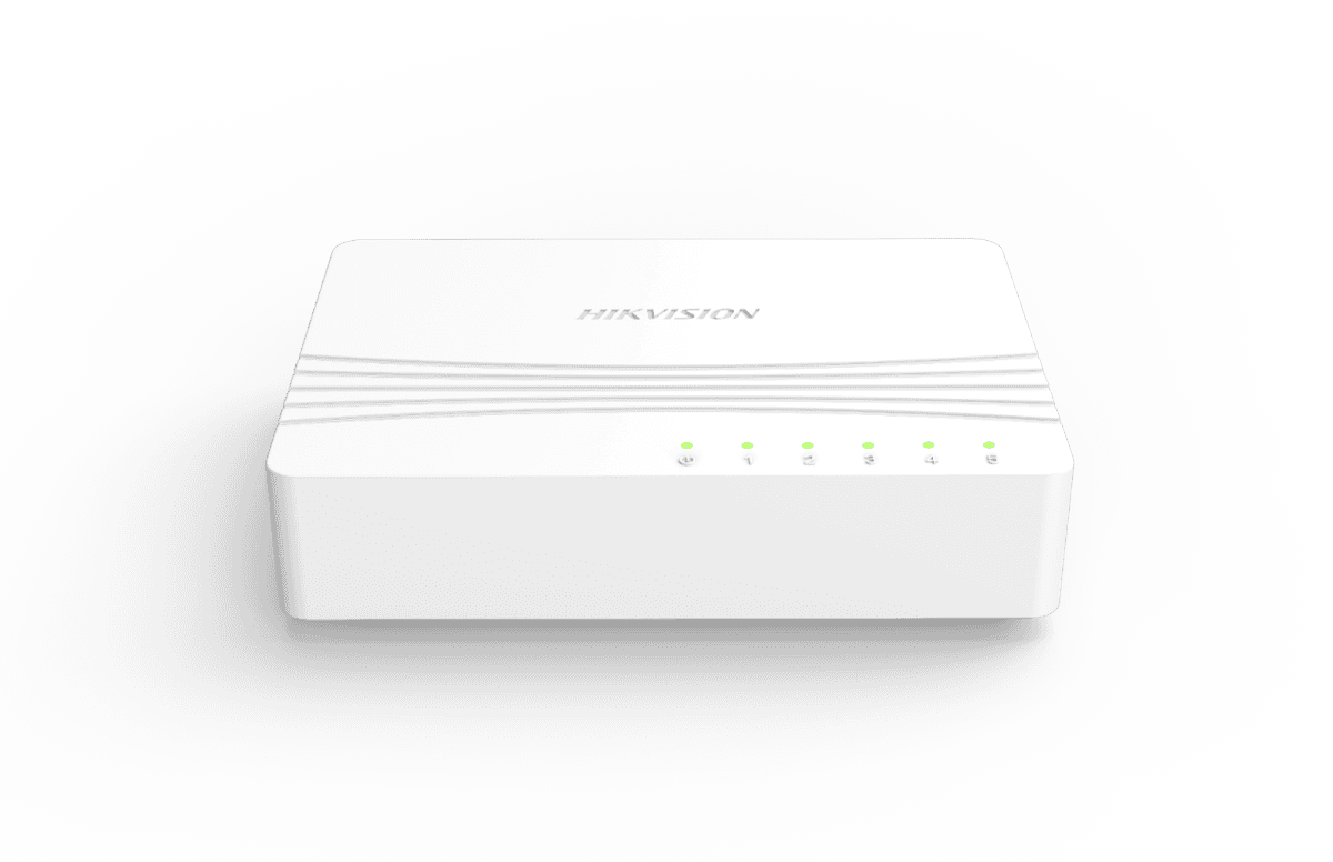 מתג שולחני לא מנוהל 5 יציאות HikVision DS-3E0505D-E 10/100/1000Mbps