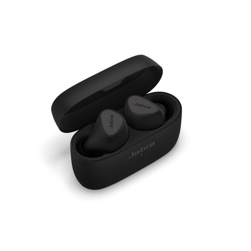 אוזניות אלחוטיות Jabra Elite 5 TWS יבואן רשמי - צבע שחור טיטניום