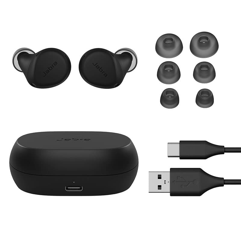 אוזניות אלחוטיות Jabra Elite 7 Active ANC TWS שחור - יבואן רשמי