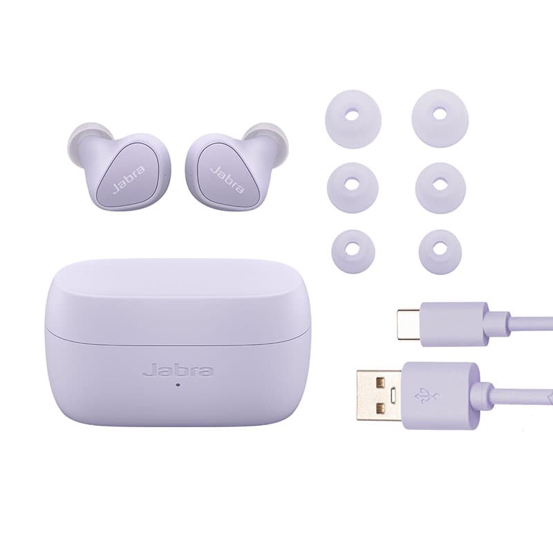 אוזניות אלחוטיות Jabra Elite 3 TWS לילך