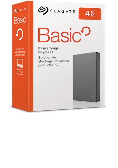 כונן קשיח ‏חיצוני Seagate Basic STJL4000400 4000GB נפח 4TB