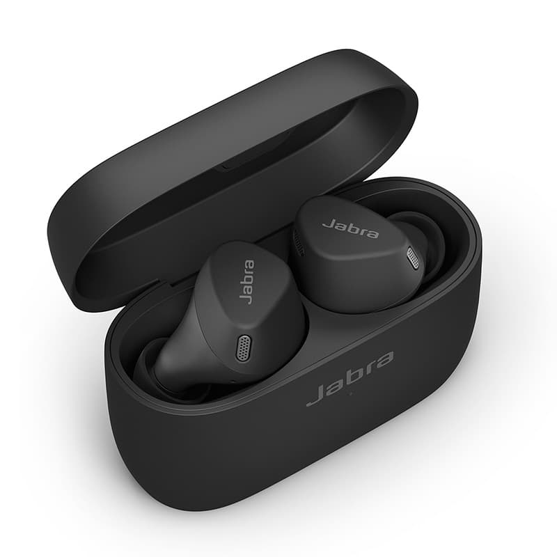 אוזניות אלחוטיות Jabra Elite 4 Active TWS יבואן רשמי - צבע שחור