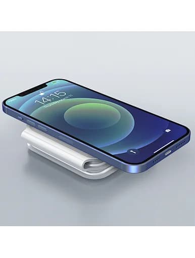 מטען אלחוטי שולחני 3 ב-1 -WIWU 15W Foldable