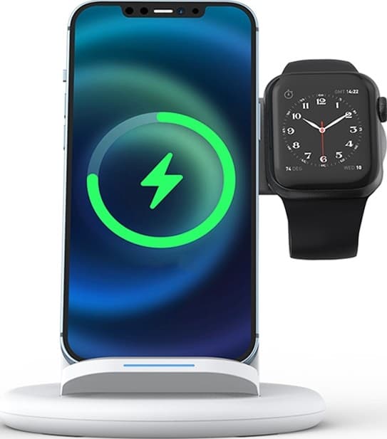 מטען אלחוטי שולחני 3 ב-1 WiWU Power Air