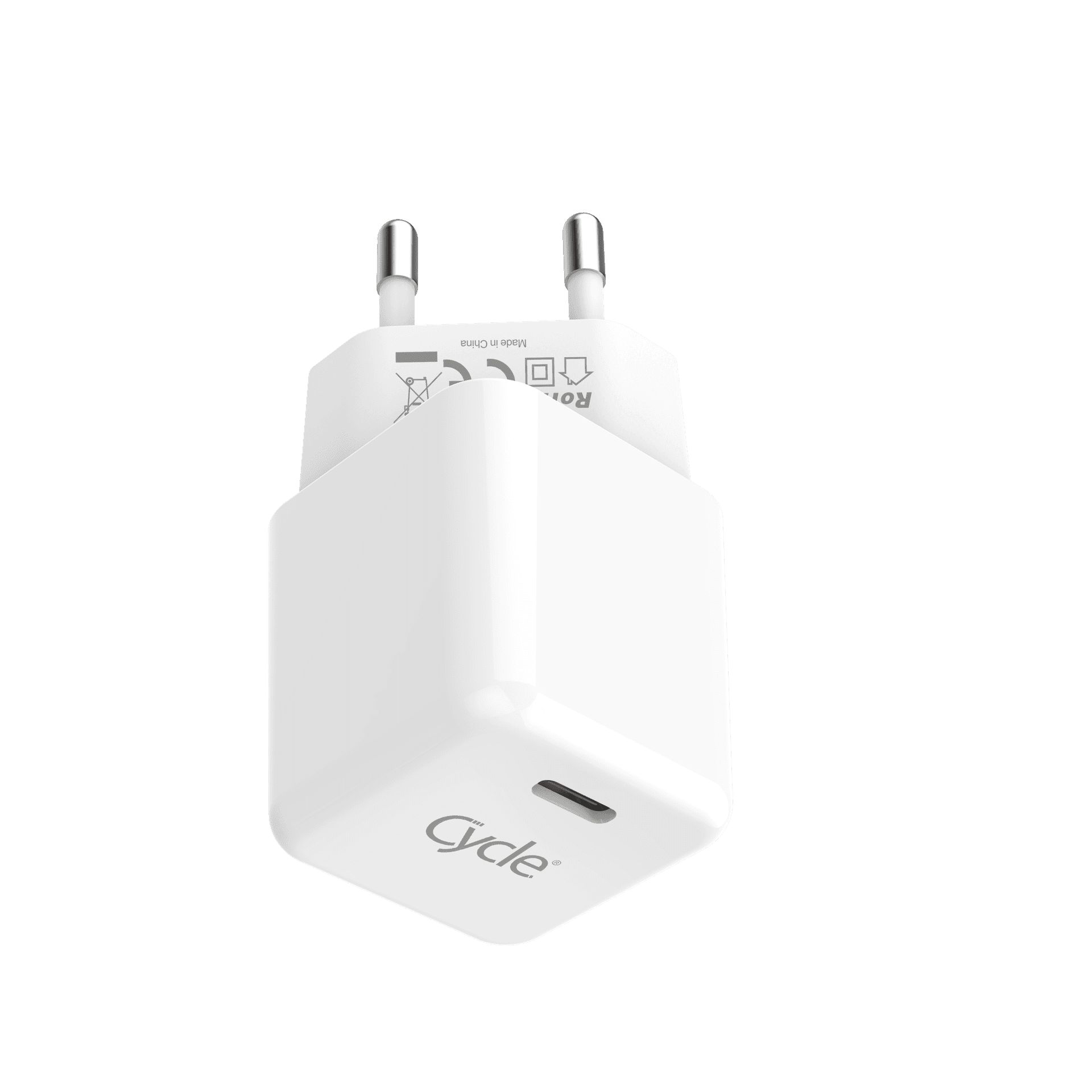 מטען קיר מהיר קומפקטי Cycle CYHPD-CUBE 20W עם יציאת PD - לא למכור כרגע