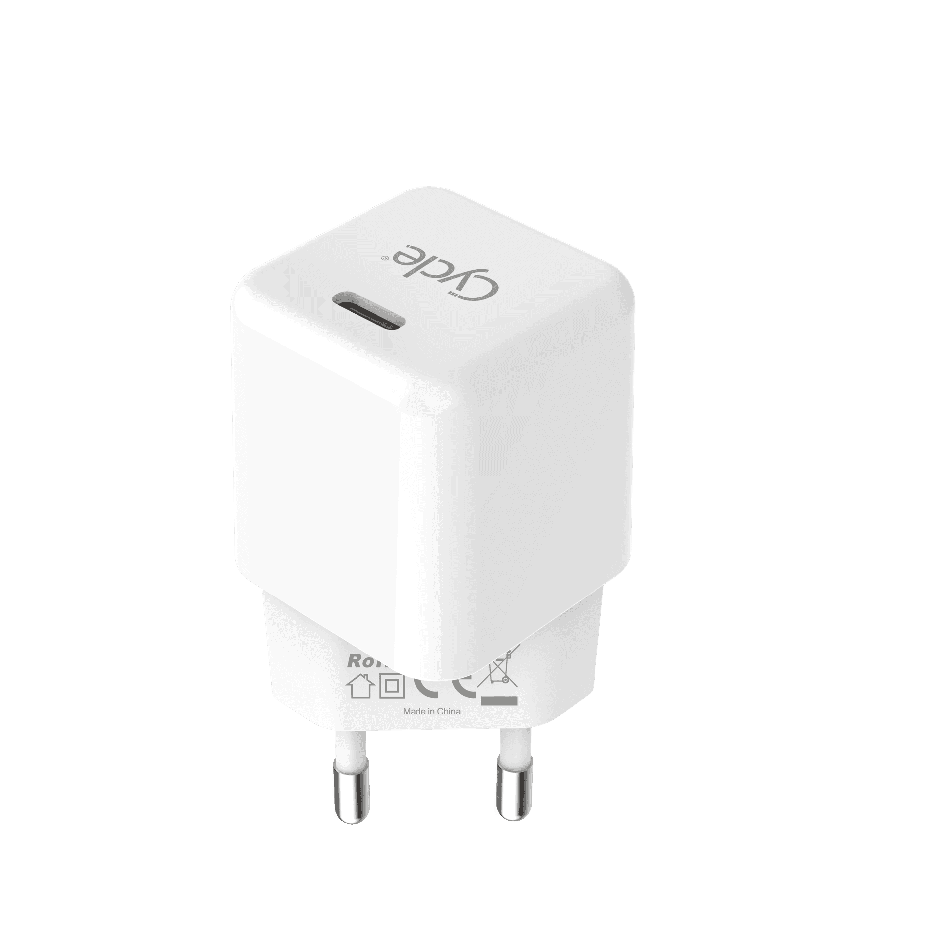 מטען קיר מהיר קומפקטי Cycle CYHPD-CUBE 20W עם יציאת PD - לא למכור כרגע