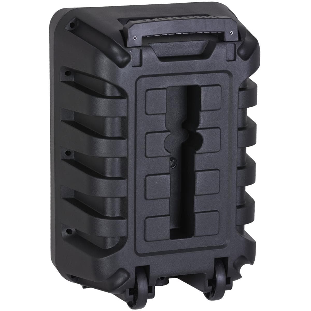 בידורית קריוקי נגררת Greatnice GTS-1593 30W עוצמתית 12 אינץ׳ עם תאורת RGB + מיקרופון חוטי ושלט רחוק