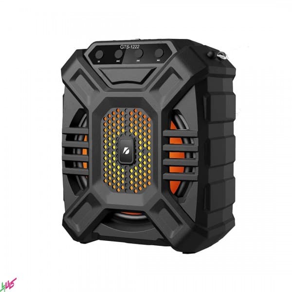 בידורית קריוקי Greatnice GTS-1222 10W קומפקטית 6.5 אינץ׳ עם תאורת RGB + מיקרופון חוטי