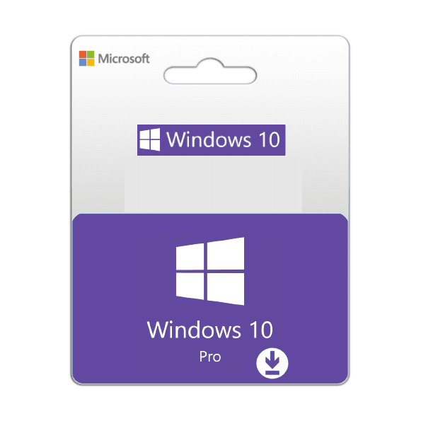 מערכת הפעלה Microsoft Windows 10 Pro - מפתח מוצר ללא דיסק/USB + התקנה במעבדה (לרכישה עם מחשב חדש בלבד)