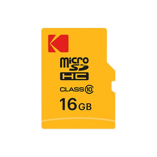 כרטיס זיכרון Kodak Extra Peformance Micro SD 16GB + מתאם