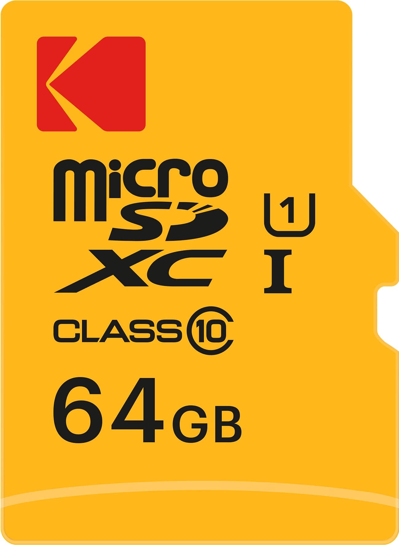כרטיס זיכרון Kodak Ultra Peformance Micro SD 64GB 4K + מתאם