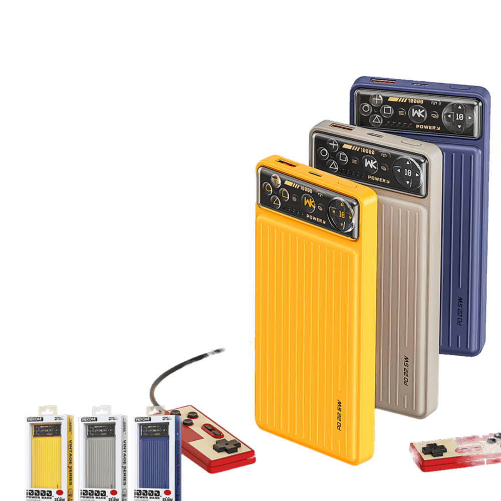מטען נייד מהיר WEKOME WP-33 10,000mA PD 22.5W צהוב
