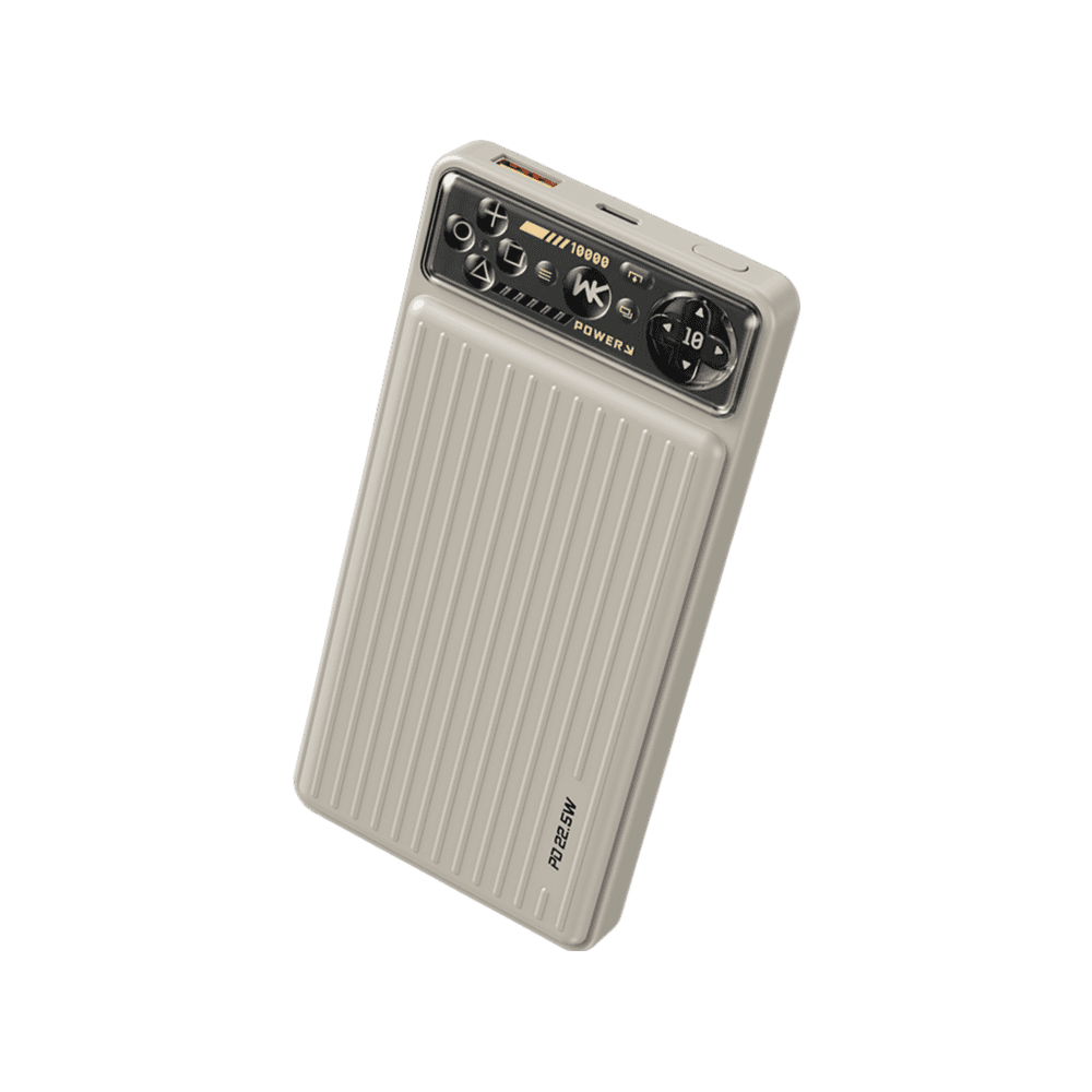 מטען נייד מהיר WEKOME WP-33 10,000mA PD 22.5W אפור