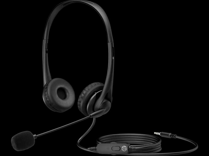 אוזניות קשת HP Stereo Headphones G2 + מיקרופון מדונה 428H6AA