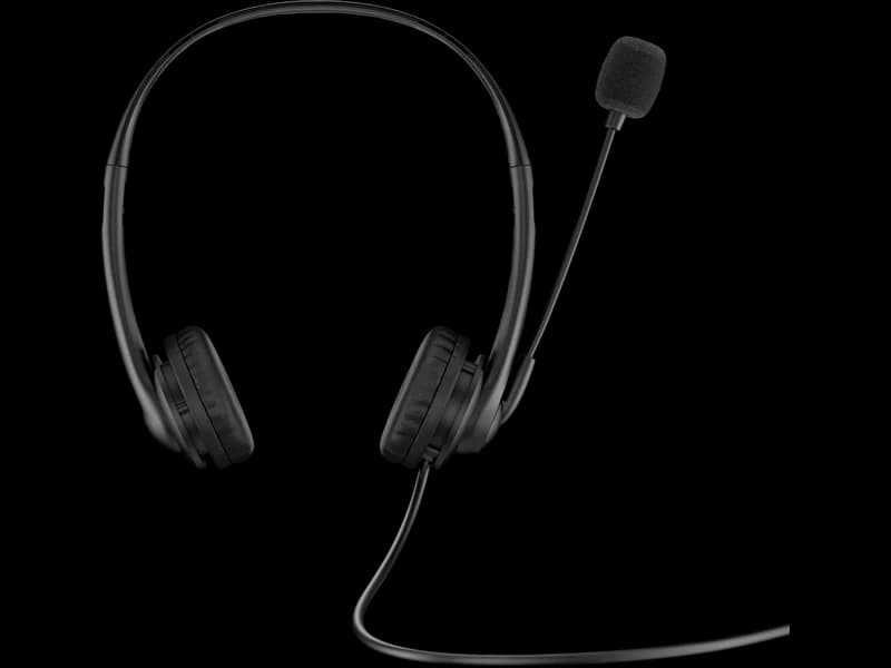 אוזניות קשת HP Stereo Headphones G2 + מיקרופון מדונה 428H6AA