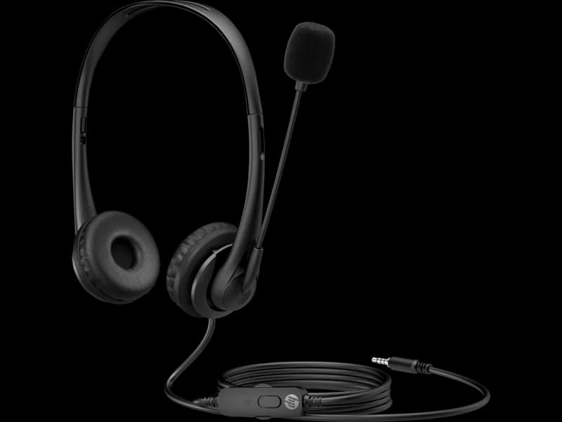 אוזניות קשת HP Stereo Headphones G2 + מיקרופון מדונה 428H6AA