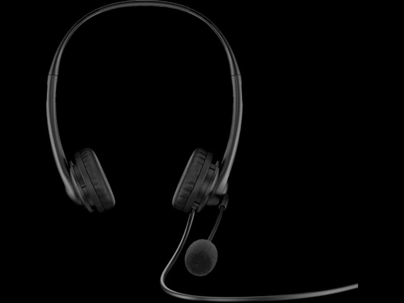 אוזניות קשת HP Stereo Headphones G2 + מיקרופון מדונה 428H6AA