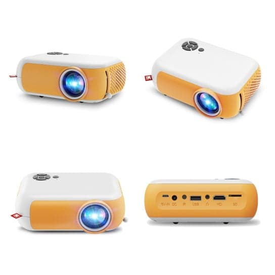 מקרן מיני SAMVIX Projector S105 + עברית עד 60 אינץ